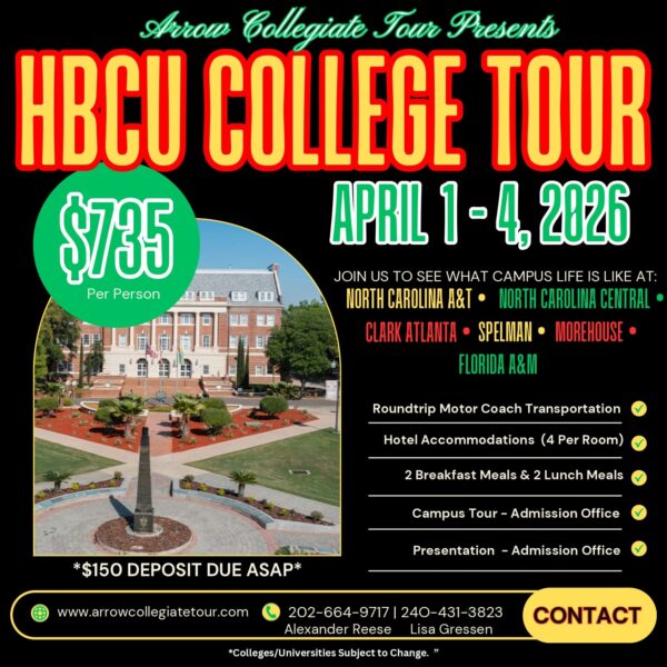 4 Day Tour - April 1-4, 2026